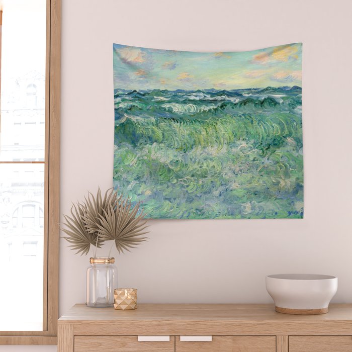 Marine, Pourville Wall Tapestry Gallery Image 2