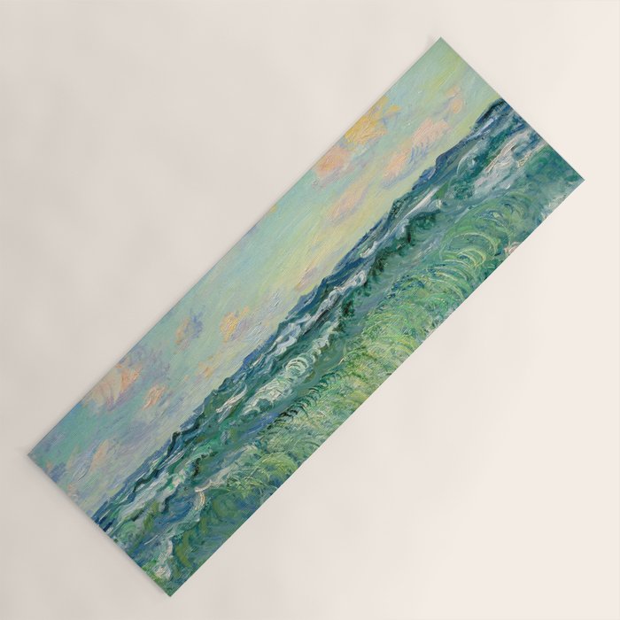Marine, Pourville Yoga Mat Gallery Image 1