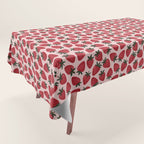 Gouache Strawberry in Pink Tablecloth Gallery Image 1