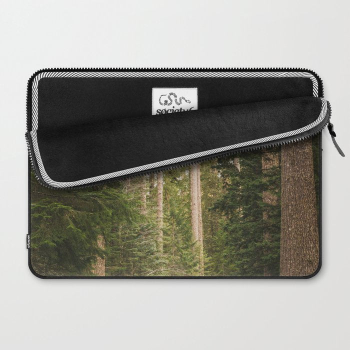 Redwood Forest Black Bear Adventure - National Parks Nature Photography Laptop Sleeve Gallery Image 2