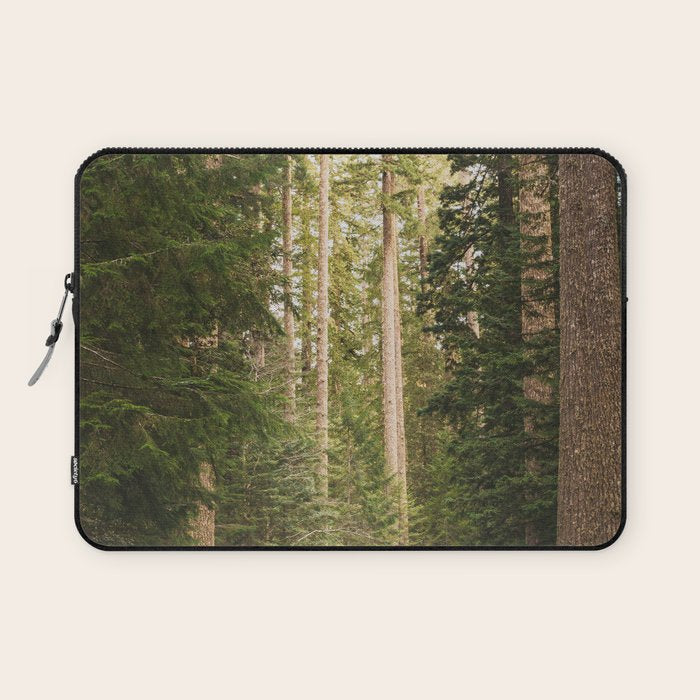 Redwood Forest Black Bear Adventure - National Parks Nature Photography Laptop Sleeve Gallery Image 1