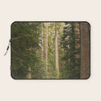 Redwood Forest Black Bear Adventure - National Parks Nature Photography Laptop Sleeve Gallery Image 1