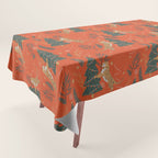 Tigers Christmas Tablecloth Gallery Image 1