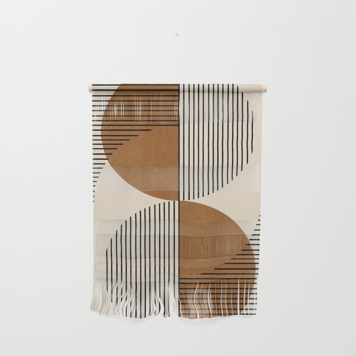 Abstraction_SUNSHINE_BALANCE_YINYANG_LINE_POP_ART_0630A Wall Hanging Gallery Image 1