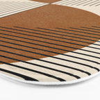 Abstraction_SUNSHINE_BALANCE_YINYANG_LINE_POP_ART_0630A Bath Mat Gallery Image 3