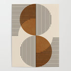 Abstraction_SUNSHINE_BALANCE_YINYANG_LINE_POP_ART_0630A Poster Gallery Image 4