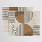 Abstraction_SUNSHINE_BALANCE_YINYANG_LINE_POP_ART_0630A Placemat Gallery Image 1