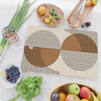 Abstraction_SUNSHINE_BALANCE_YINYANG_LINE_POP_ART_0630A Cutting Board Gallery Image 2