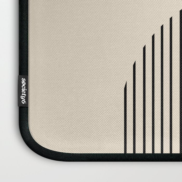Abstraction_SUNSHINE_BALANCE_YINYANG_LINE_POP_ART_0630A Laptop Sleeve Gallery Image 3