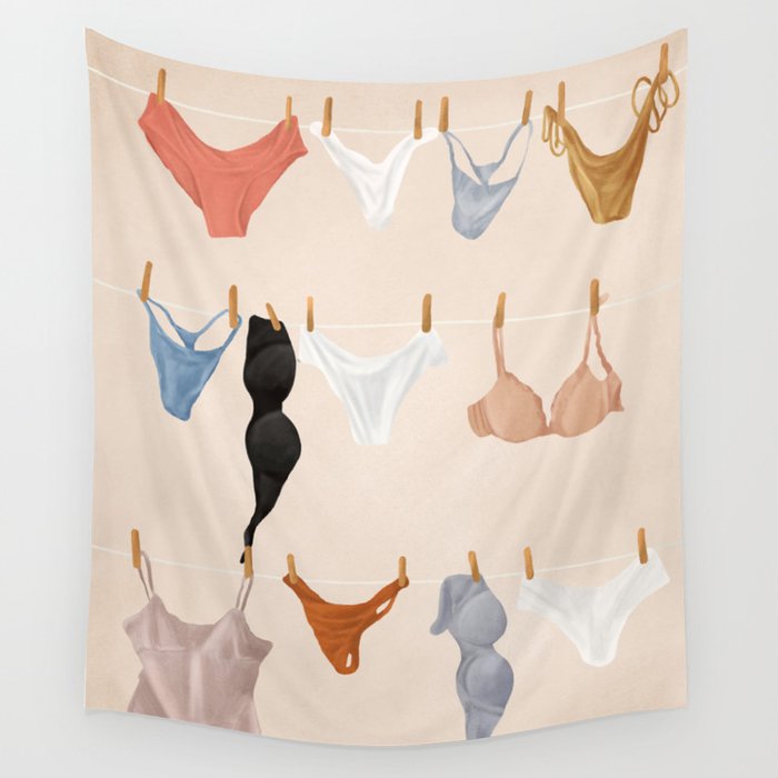 Underwear  Wall Tapestry Gallery Image 1