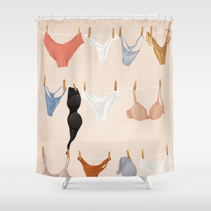 Underwear  Shower Curtain Gallery Image 1