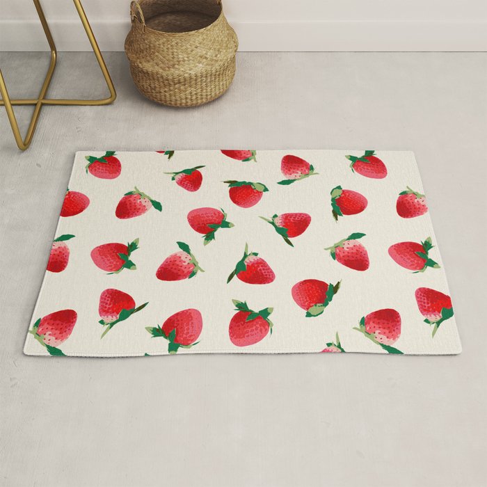 Strawberry pattern Rug Gallery Image 1