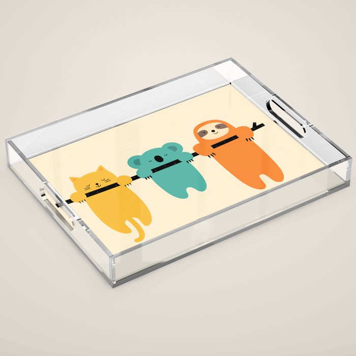 Hang In There Acrylic Tray Gallery Image 1