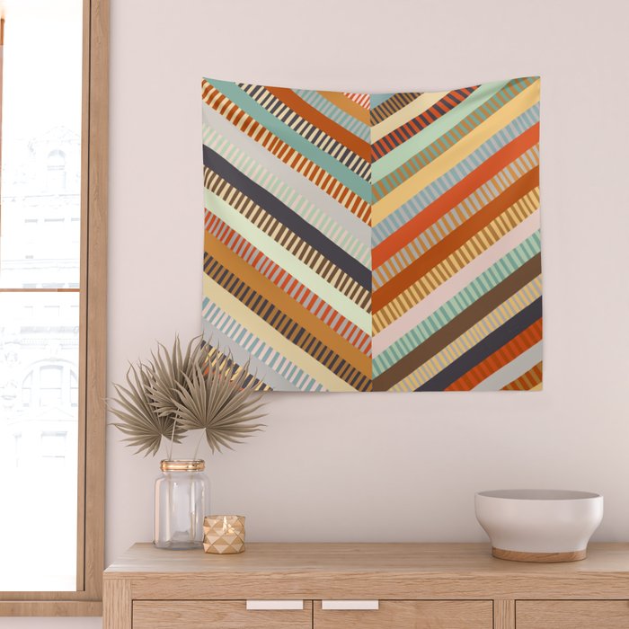 Fall Grandmother's Quilt II Wall Tapestry Gallery Image 2