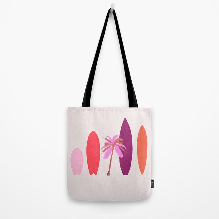 tropical surf Tote Bag Gallery Image 2