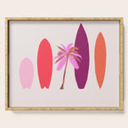 tropical surf Serving Tray Gallery Image 1