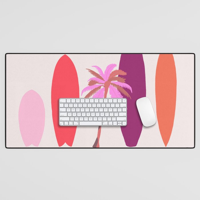 tropical surf Desk Mat Gallery Image 1