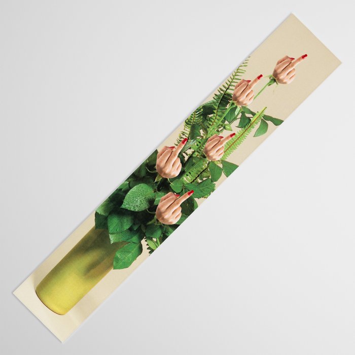 F U Bouquet - Rude Plant / Middle finger Table Runner Gallery Image 3