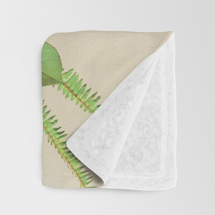 F U Bouquet - Rude Plant / Middle finger Throw Blanket Gallery Image 3