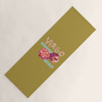 Virgo Perfection in Mustard Yellow | Zodiac Series Yoga Mat Gallery Image 1