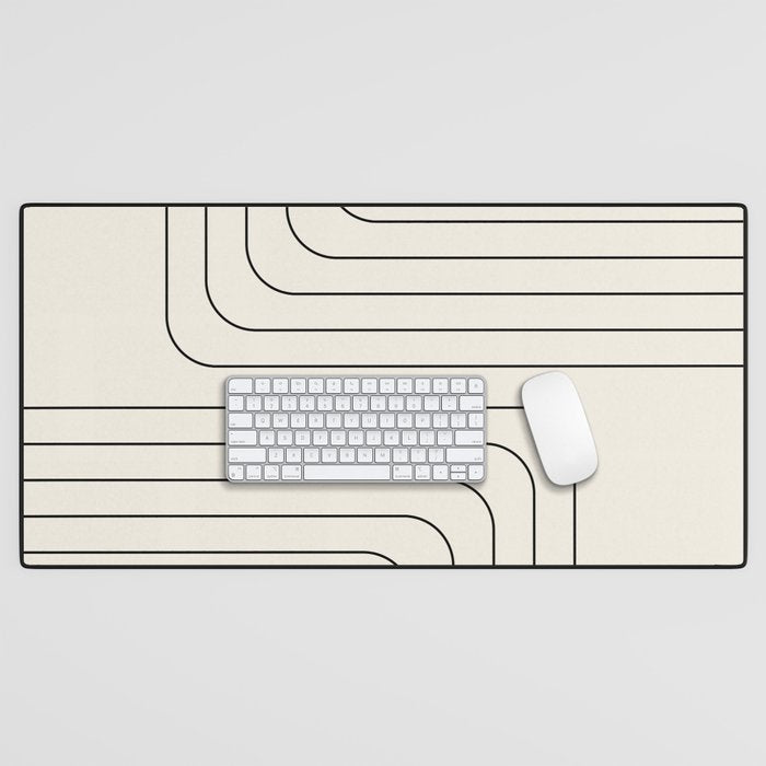 Searching (Off White) Desk Mat Gallery Image 1