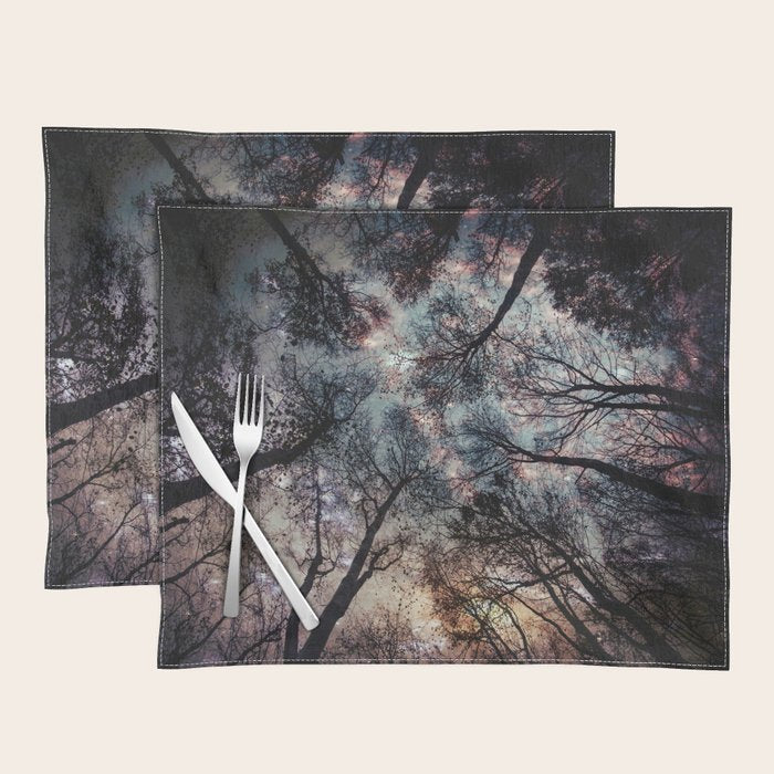 Starry Sky in the Forest Placemat Gallery Image 1