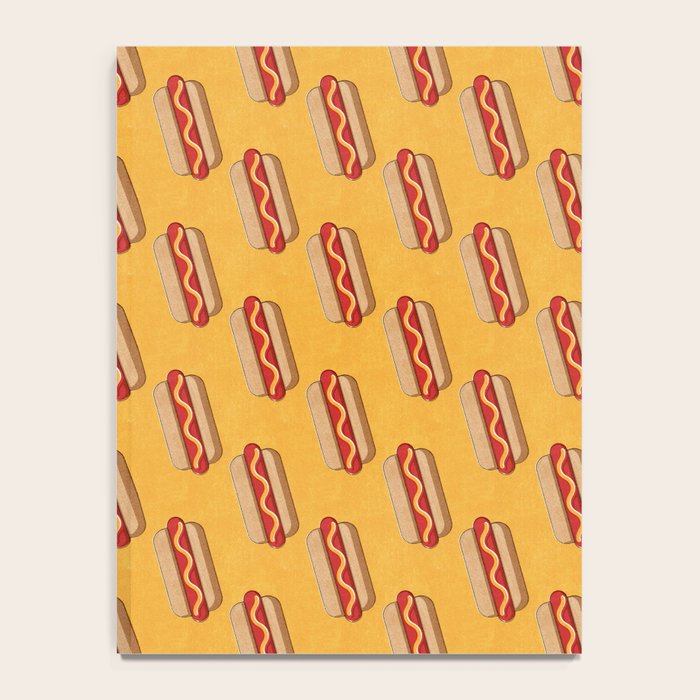 FAST FOOD / Hot Dog - pattern Notebook Gallery Image 4