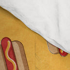 FAST FOOD / Hot Dog - pattern Comforter Gallery Image 4
