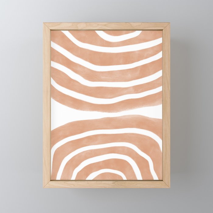 Mid-Century Line Modern Art # 65 Mini Art Print Gallery Image 1