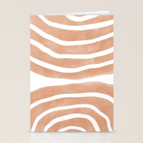 Mid-Century Line Modern Art # 65 Stationery Card Gallery Image 2
