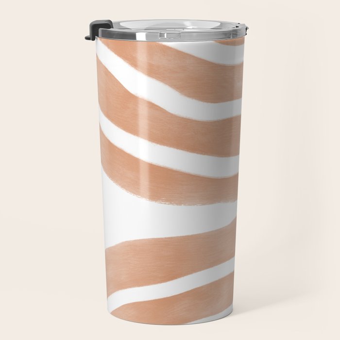 Mid-Century Line Modern Art # 65 Travel Mug Gallery Image 3
