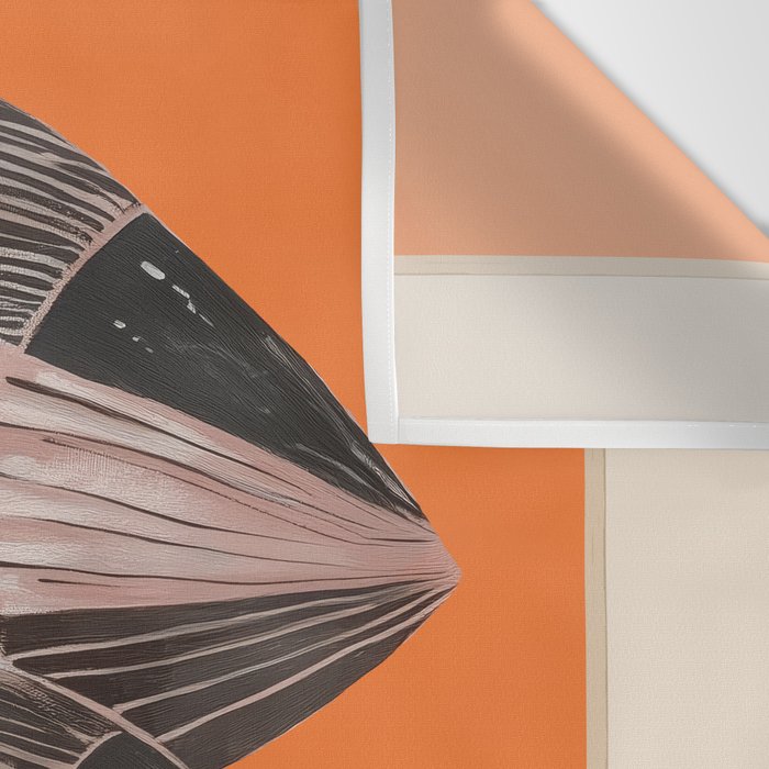 Tangerine Flamingos Wall Tapestry Gallery Image 3