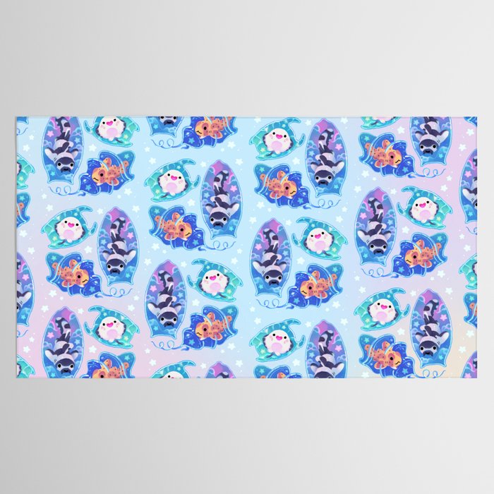 Mermaid's purse (shark egg) Tablecloth Gallery Image 2