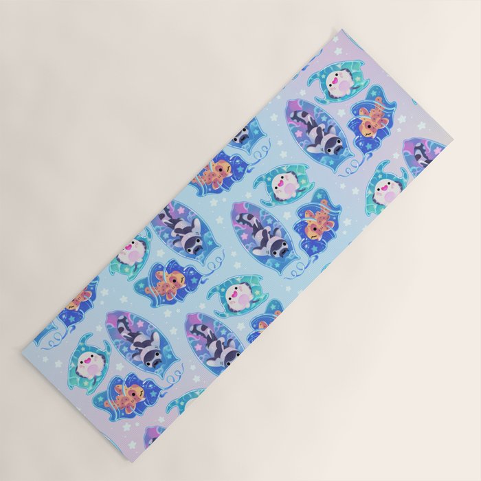 Mermaid's purse (shark egg) Yoga Mat Gallery Image 1