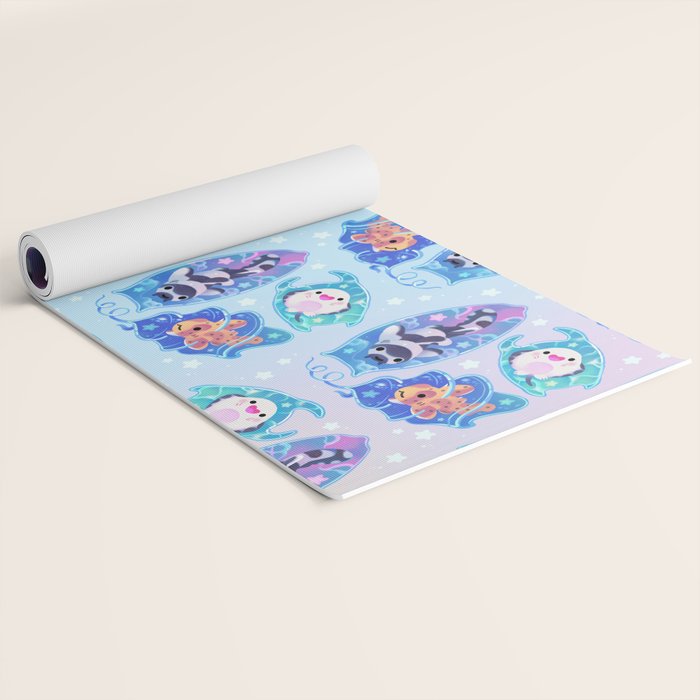 Mermaid's purse (shark egg) Yoga Mat Gallery Image 2