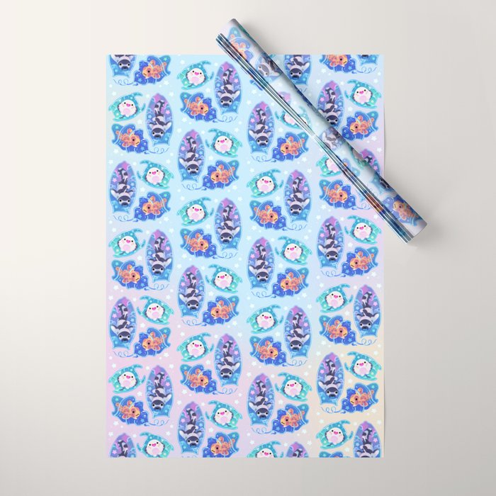 Mermaid's purse (shark egg) Wrapping Paper Gallery Image 1