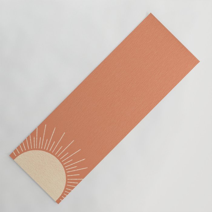 Sunrise pink Yoga Mat Gallery Image 1
