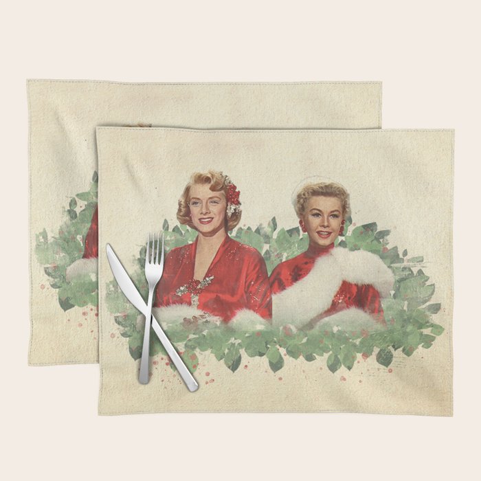 Sisters - A Merry White Christmas Placemat Gallery Image 1