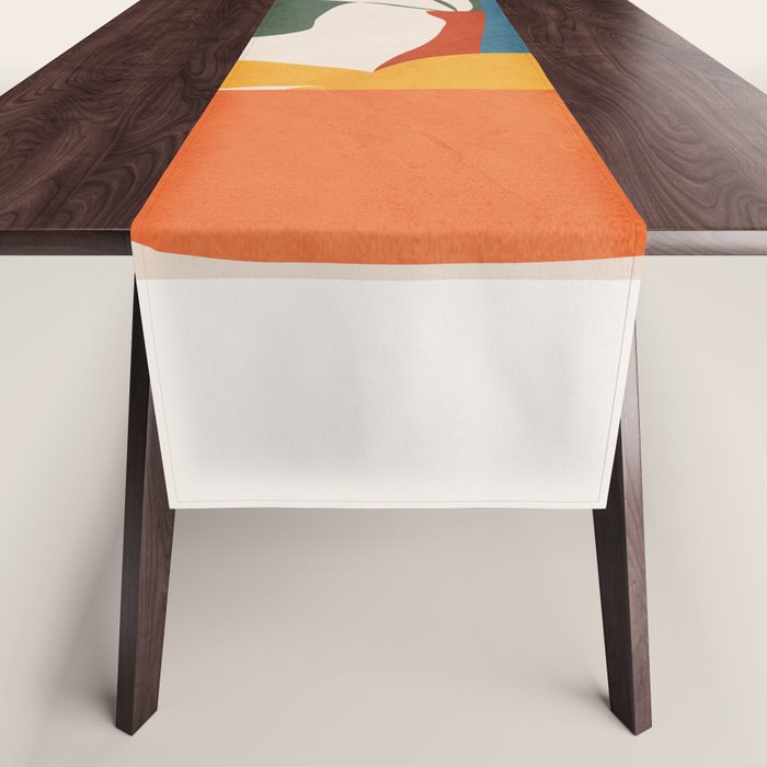 Minimalist Still Life Art Table Runner Gallery Image 1