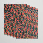 Tiger Lily - Orange Green Wrapping Paper Gallery Image 3