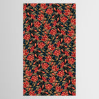 Tiger Lily - Orange Green Tablecloth Gallery Image 2