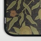 William Morris Vintage Fruit Golden Black Claret Pattern Laptop Sleeve Gallery Image 3