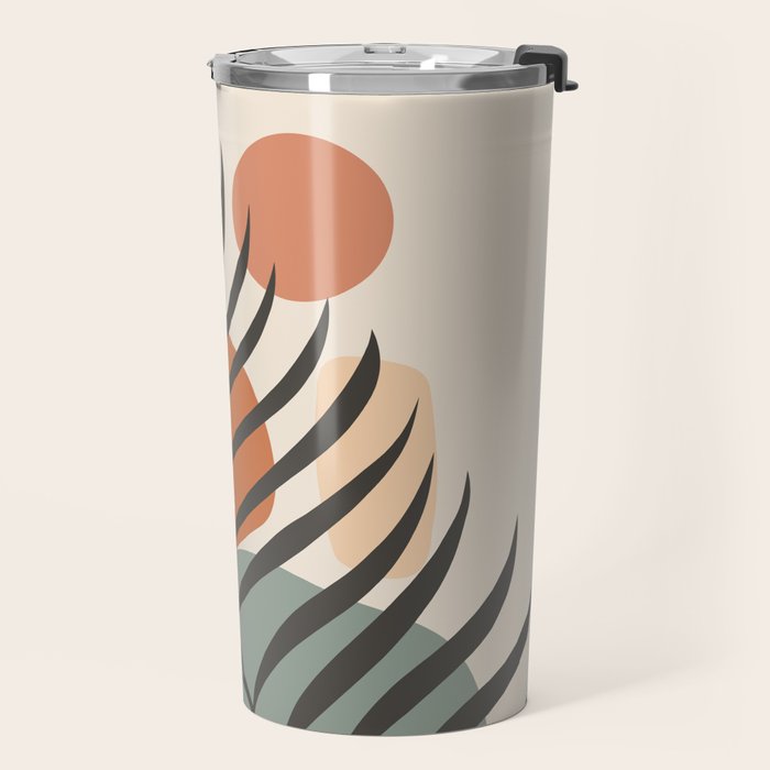 Cat and Plant 32 Travel Mug Gallery Image 2
