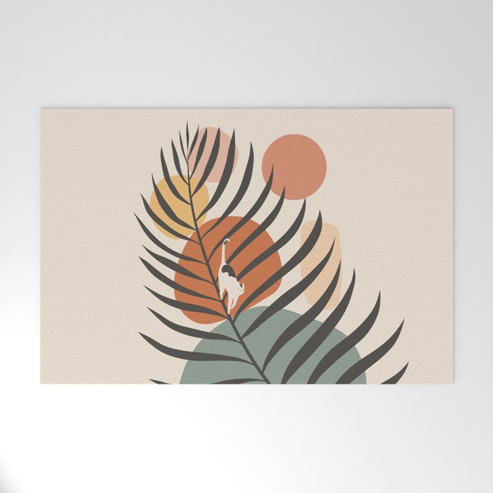 Cat and Plant 32 Welcome Mat Gallery Image 1