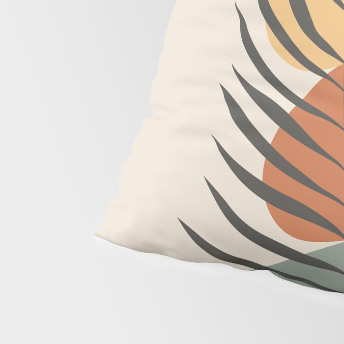 Cat and Plant 32 Pillow Sham Gallery Image 4