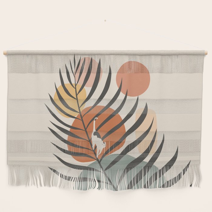 Cat and Plant 32 Wall Hanging Gallery Image 1