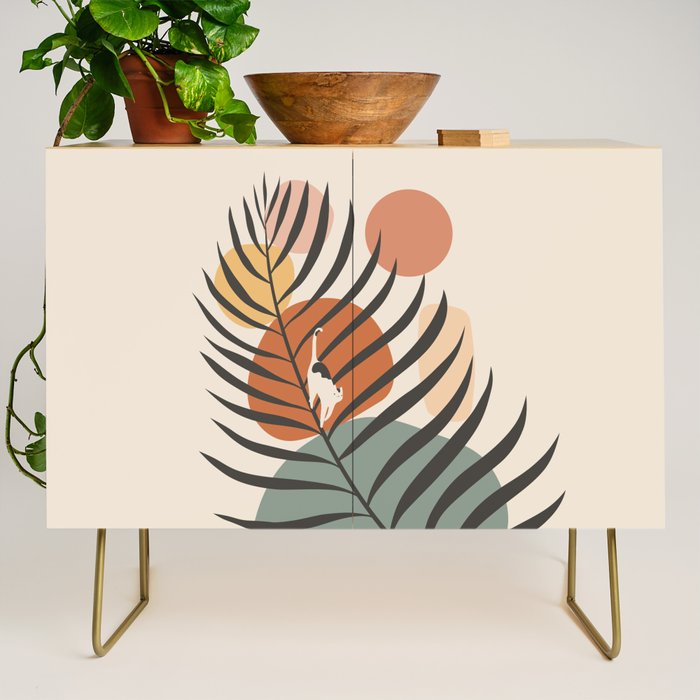 Cat and Plant 32 Credenza Gallery Image 1