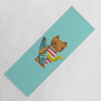 Summer Bear Yoga Mat Gallery Image 1