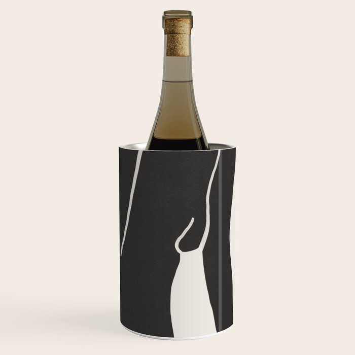 Nude in yellow black var Wine Chiller Gallery Image 3