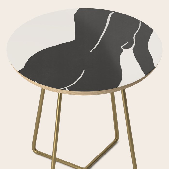Nude in yellow black var Side Table Gallery Image 2